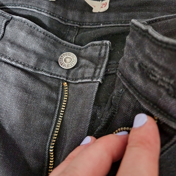 Womens Levis Jeans High Rise Skinny - Picture 6 of 8